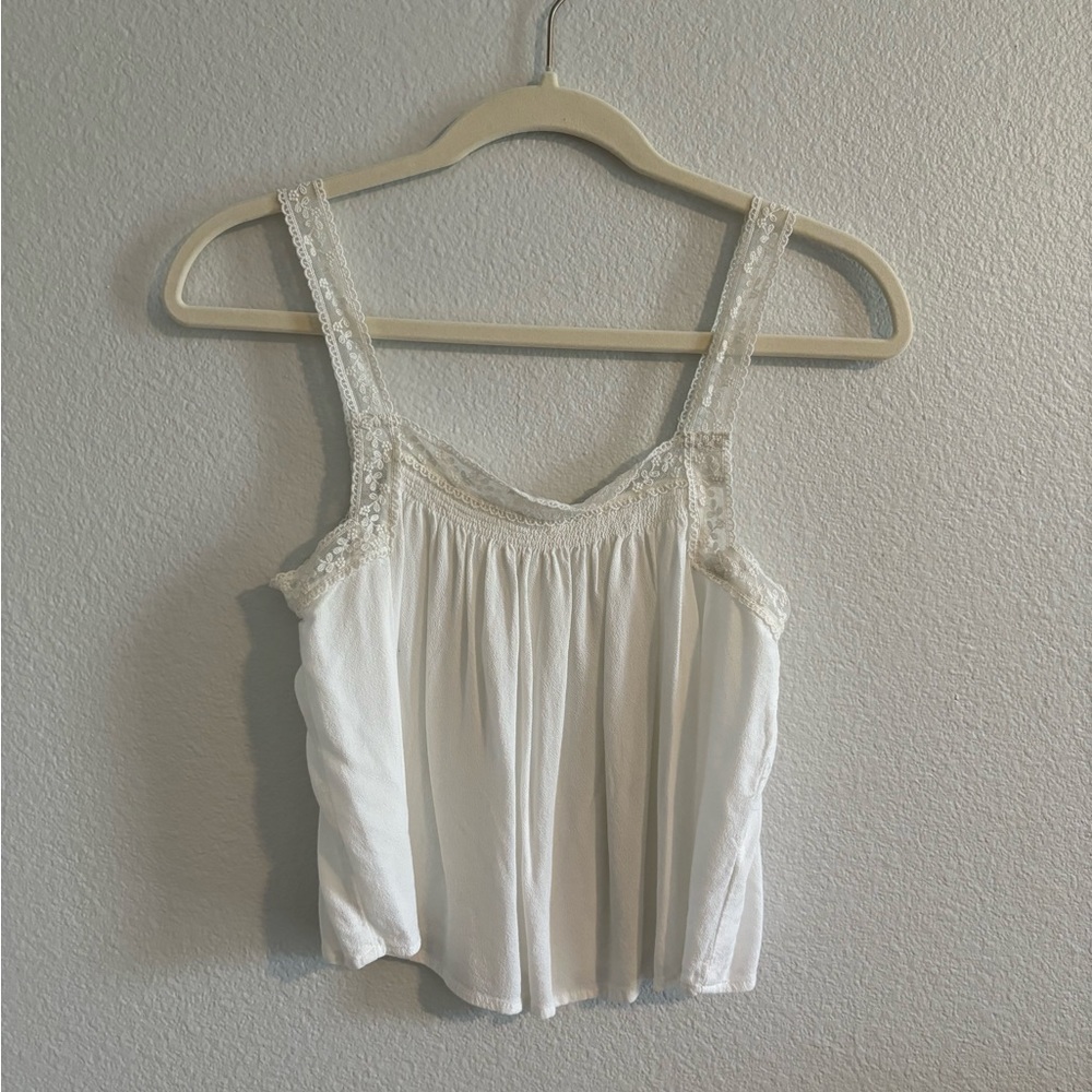 White crop top size small